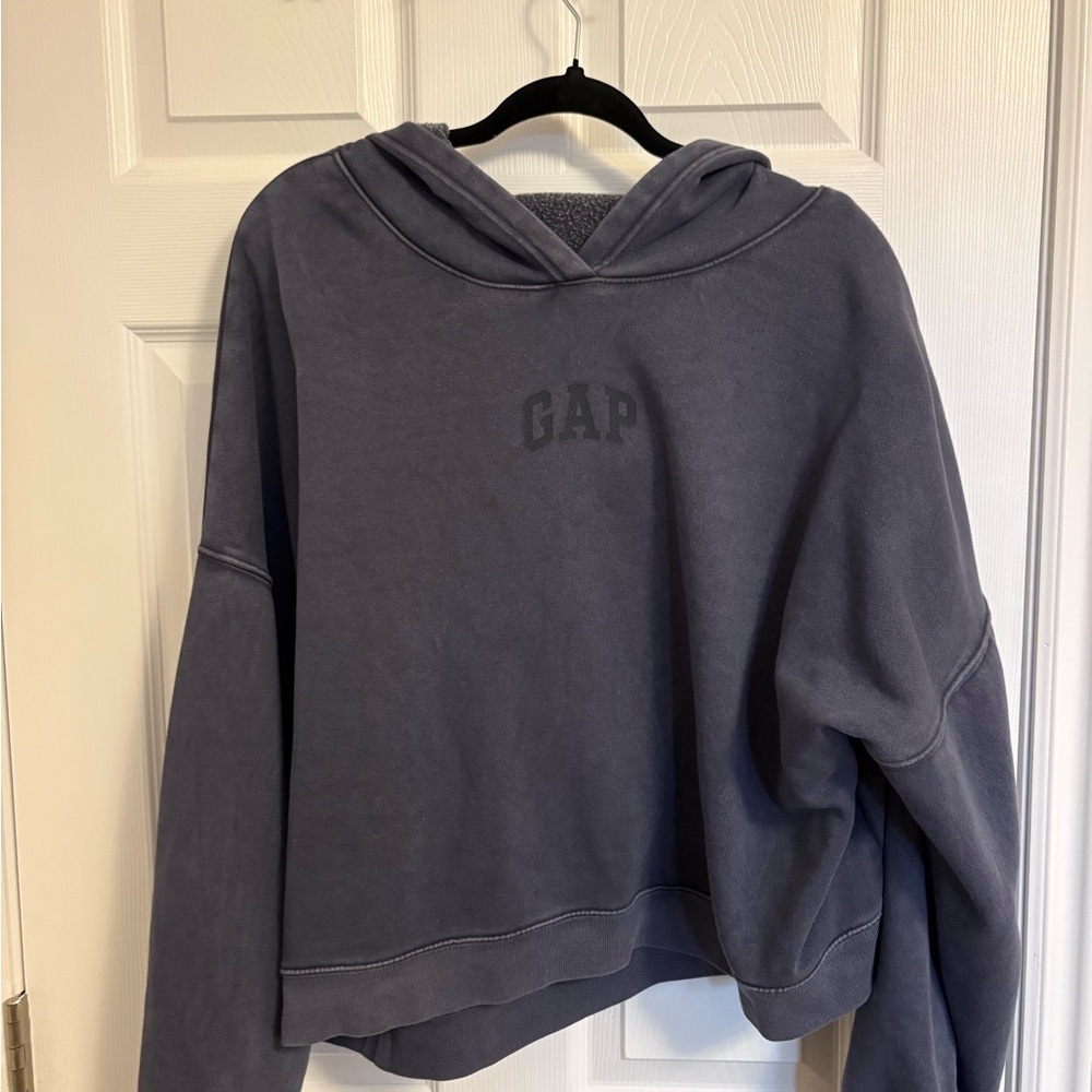 GAP Women's Blue Hoodie